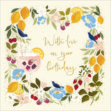 Gin fizz - birthday card