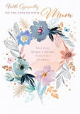 On the sad loss of your Mum - Sympathy card