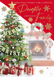 Daughter & Family Christmas card