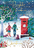 Daughter & Partner Christmas card