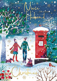 Niece & Husband Christmas card