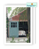 The Garage - Hospice UK blank card
