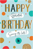 Belated Birthday card
