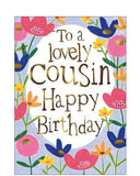 Cousin - birthday card