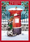 Box of 25 assorted Christmas cards