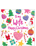 To my Wife Christmas card