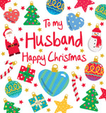 To my Husband Christmas card