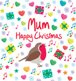 Mum Christmas card