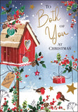 Both of You Christmas card - Jonny Javelin Christmas card