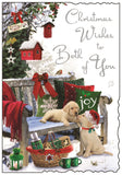 Both of You Christmas card - Jonny Javelin Christmas card