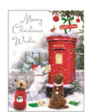 Merry Christmas Wishes - Jonny Javelin Christmas card