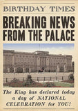 News from the Palace - Birthday card