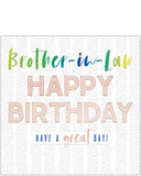 Brother-in-Law Birthday card