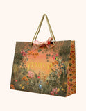 Angelica in Ice/Tangerine cosy scarf - Powder UK