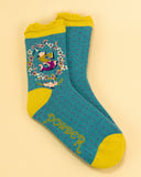 Alphabet ladies ankle socks - Powder UK