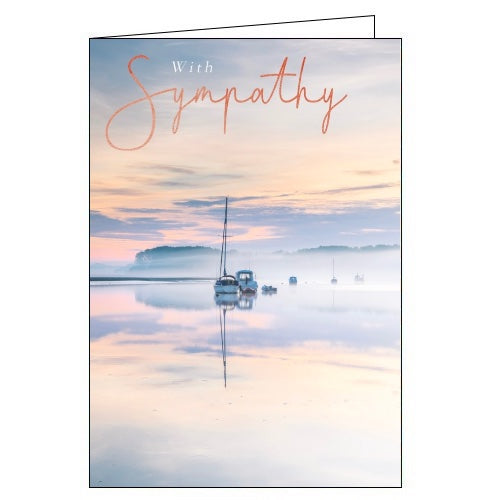 Sailing Boats - sympathy card