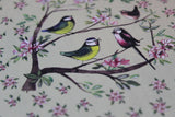 Alex Clark Art - Garden Birds naked-spine notebook