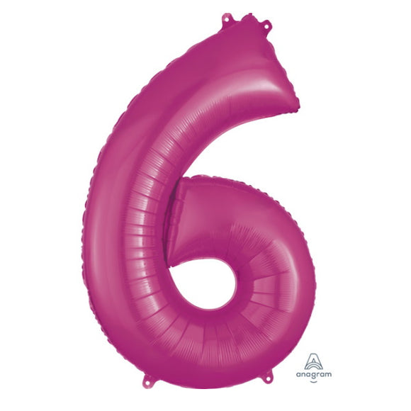 6 - Large Pink Helium-Filled Balloon