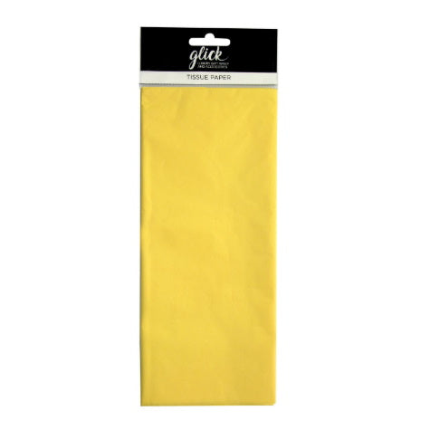 Glick yellow tissue paper