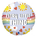 Every Little Thing Is Gonna Be Alright - Helium Filled Balloon