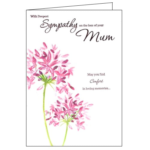 ICG With Deepest Sympathy on the Loss of Your Mum card Nickery Nook