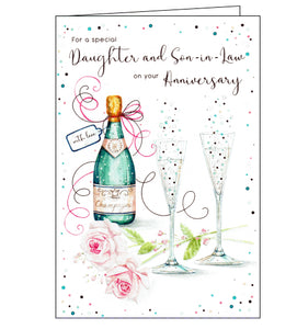 ICG daughter and son-in-law anniversary card