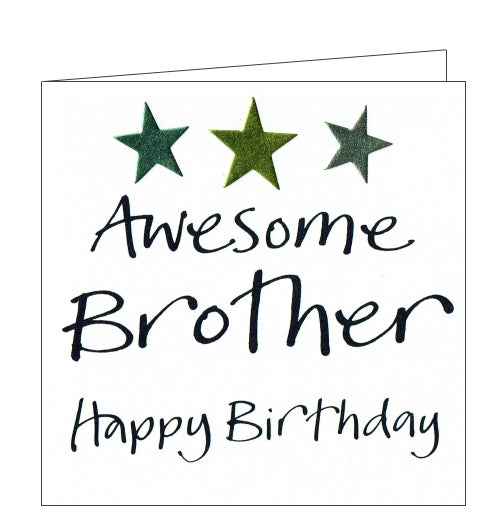 Lucilla Lavender awesome brother birthday card