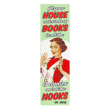 Fill your house with books! - Magnetic bookmark
