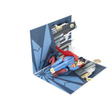 Superman - DC Comics 3d pop up card