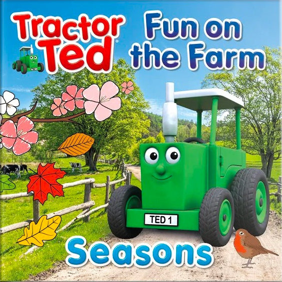 Every season is different down on the farm. Inspire creativity as Tractor Ted takes us through the seasons on the farm in this 24-page activity and colouring book. Join in the fun with counting, matching, pencil control and colouring.