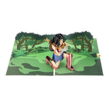 Wonder Woman - DC Comics 3d pop up card