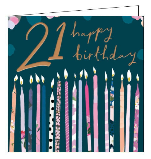 21st - birthday card