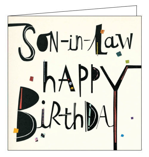 Son-in-Law birthday card