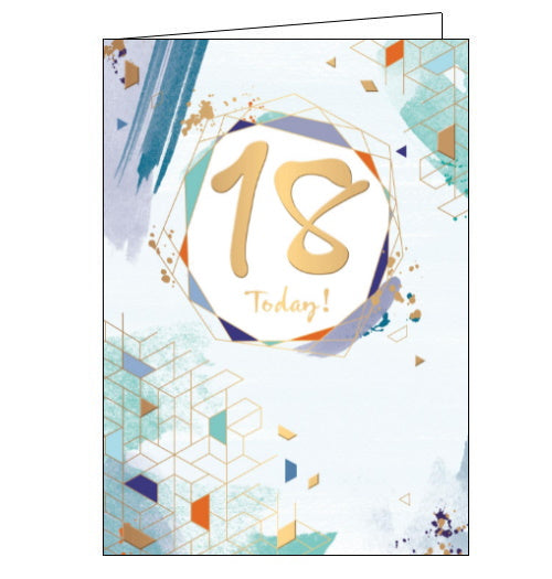 18 Today ! - Birthday card