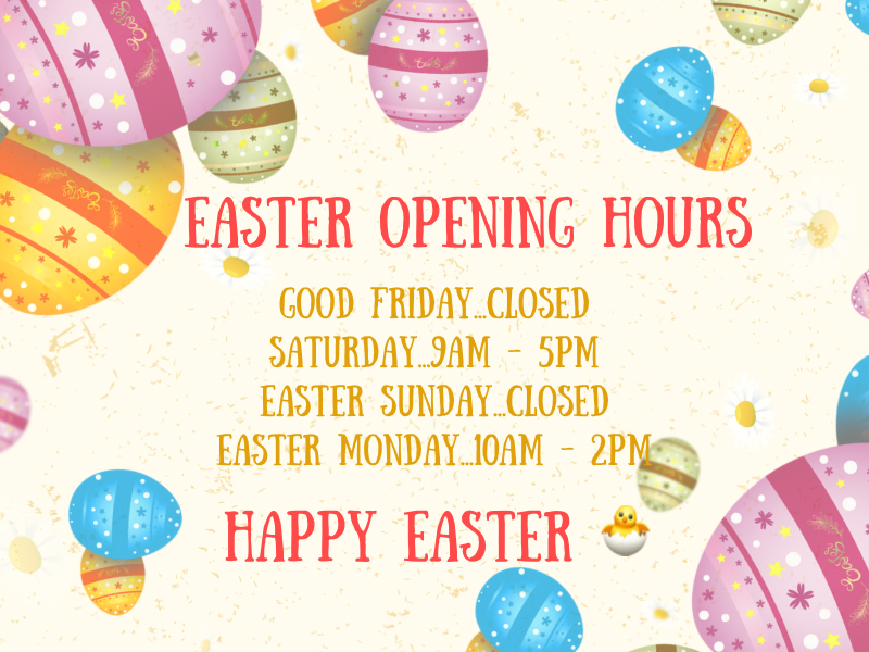Easter opening hours