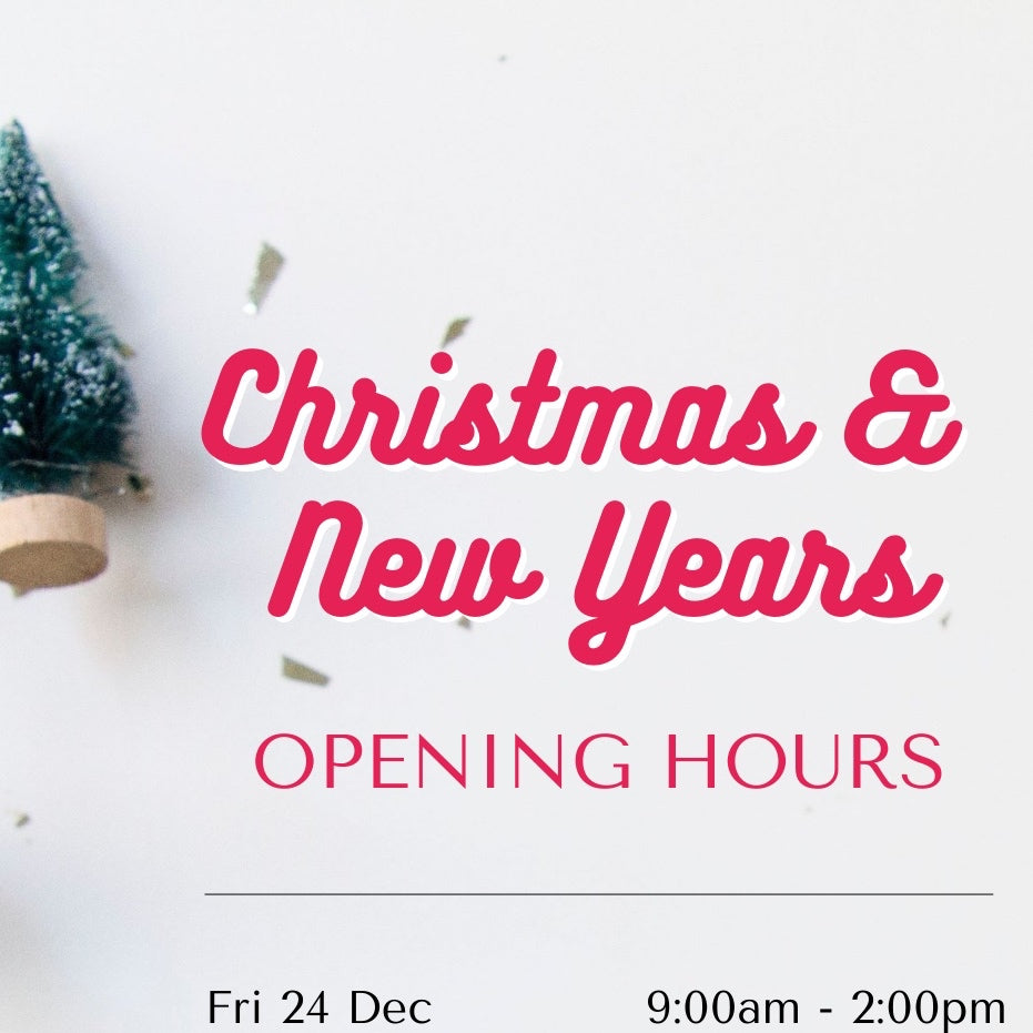 Nickery Nook opening hours - Christmas 2021 and New Year 2022