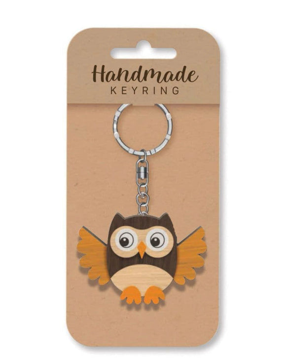 Handcrafted Wooden Animal Keyrings – Cute animal, pet & dog designs
