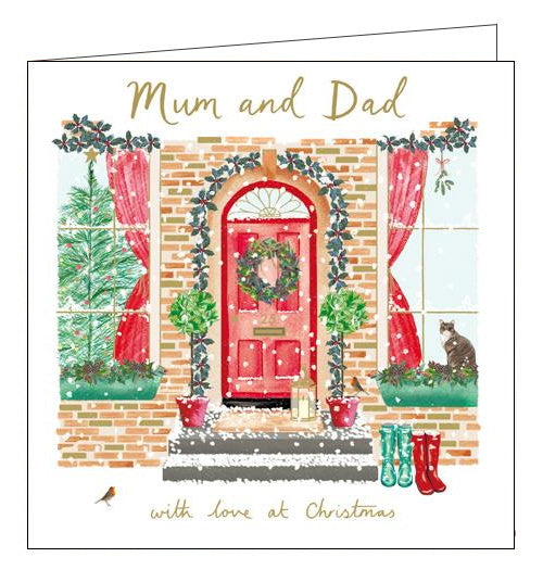 Christmas cards for Mum and Dad
