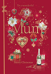 Wonderful mum -  Christmas card