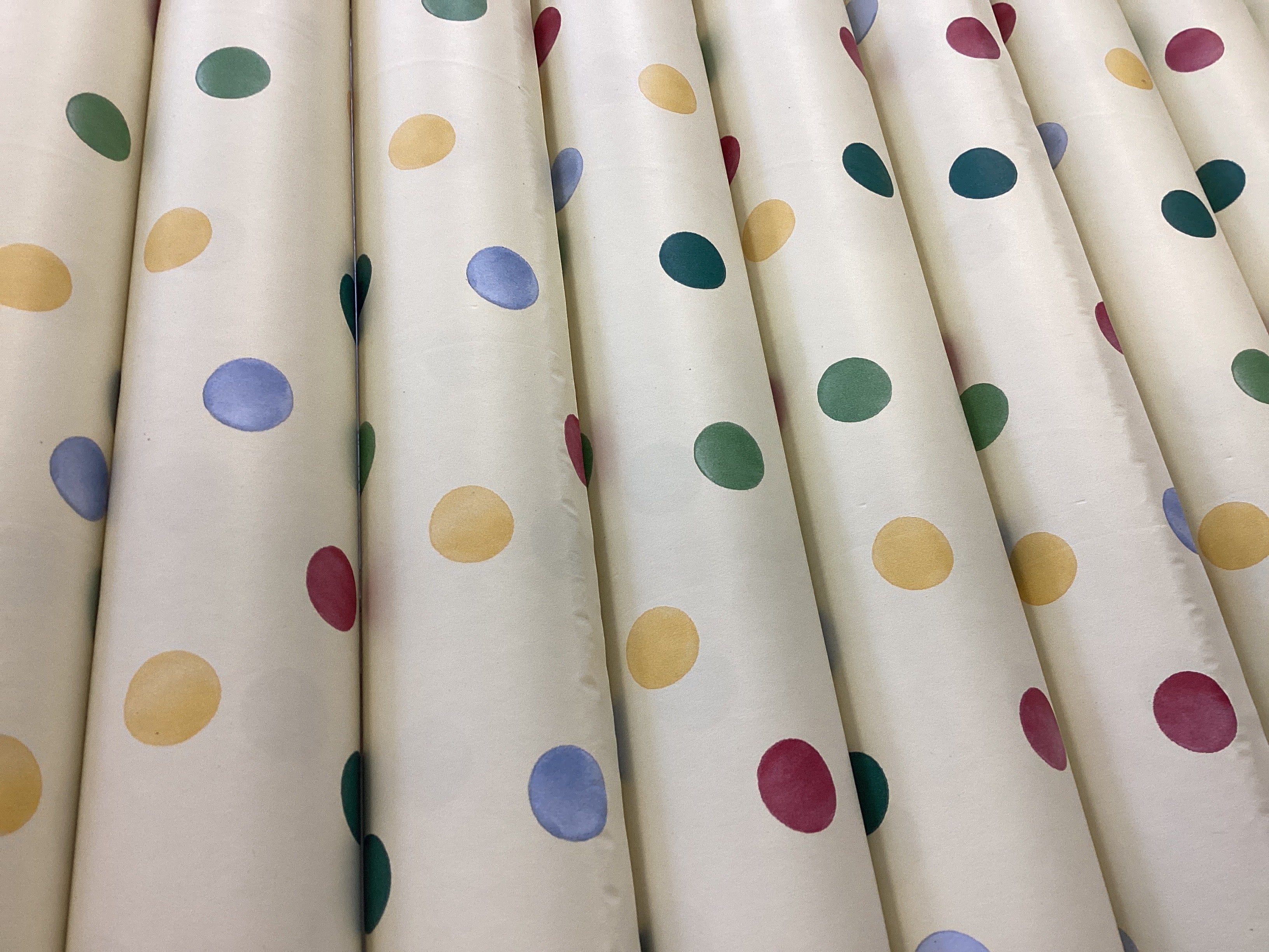 Emma Bridgewater polka dots roll wrap- 3m - Wrapping Paper