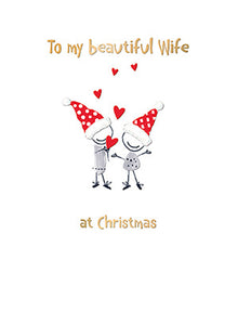 Beautiful Wife - Christmas card