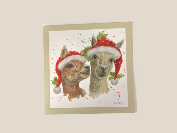 Vanilla and Fudge - Bree Merryn Christmas card
