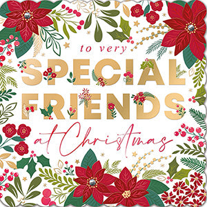 Special friends - Christmas card