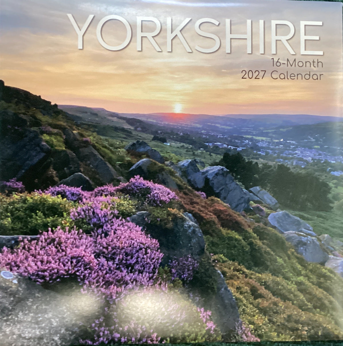 Yorkshire large square 2027 calendar