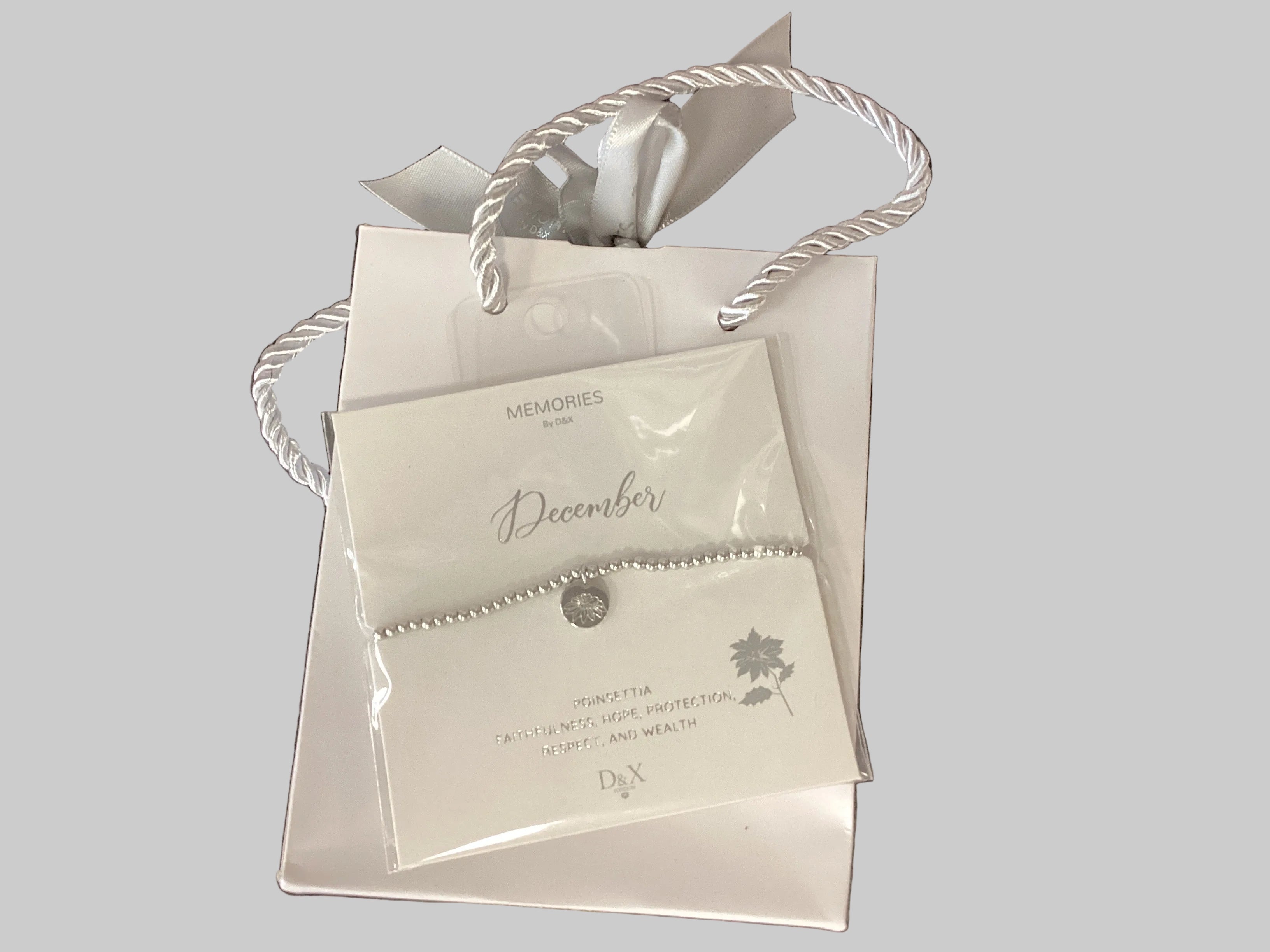 December - memories bracelet