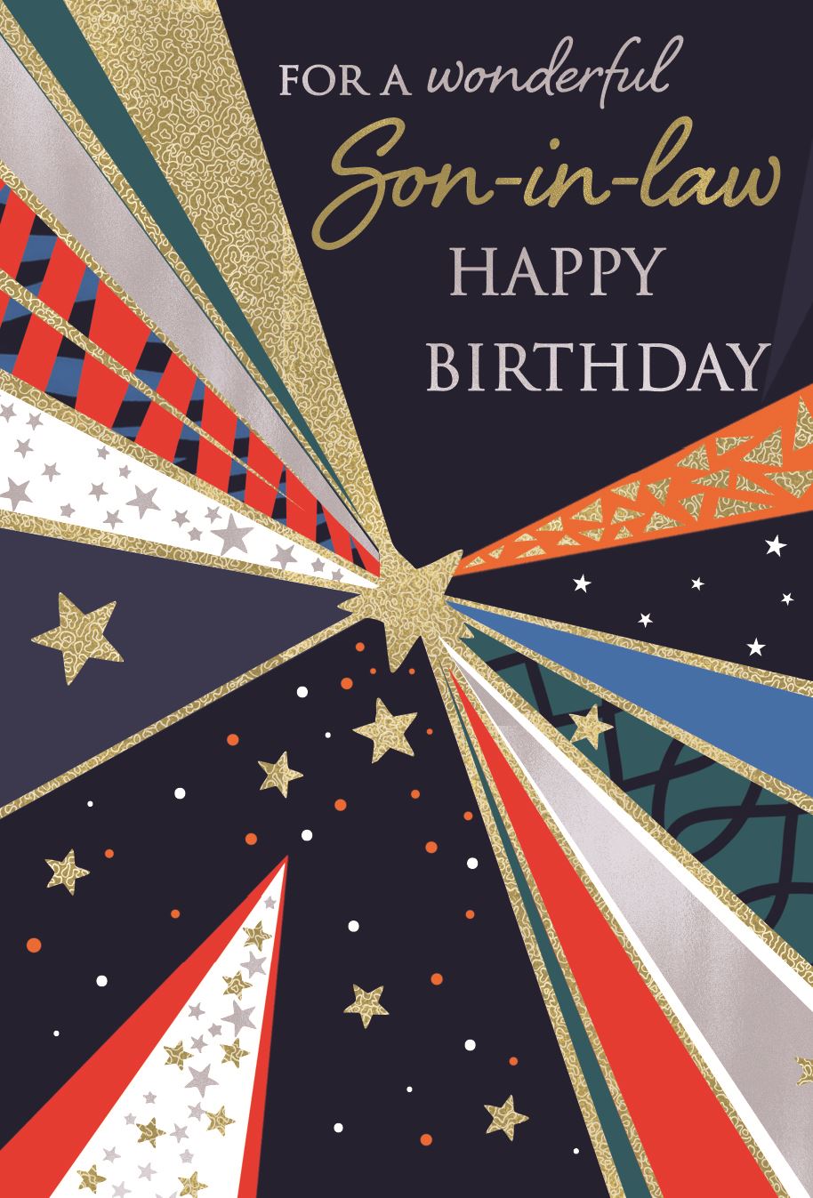 Wonderful Son-in-law Birthday Card