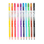 10 Erasable Colouring Pencils - TopModel by Depesche