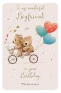 Wonderful Boyfriend on your Birthday card