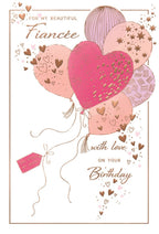 For my beautiful Fiancée  Birthday card
