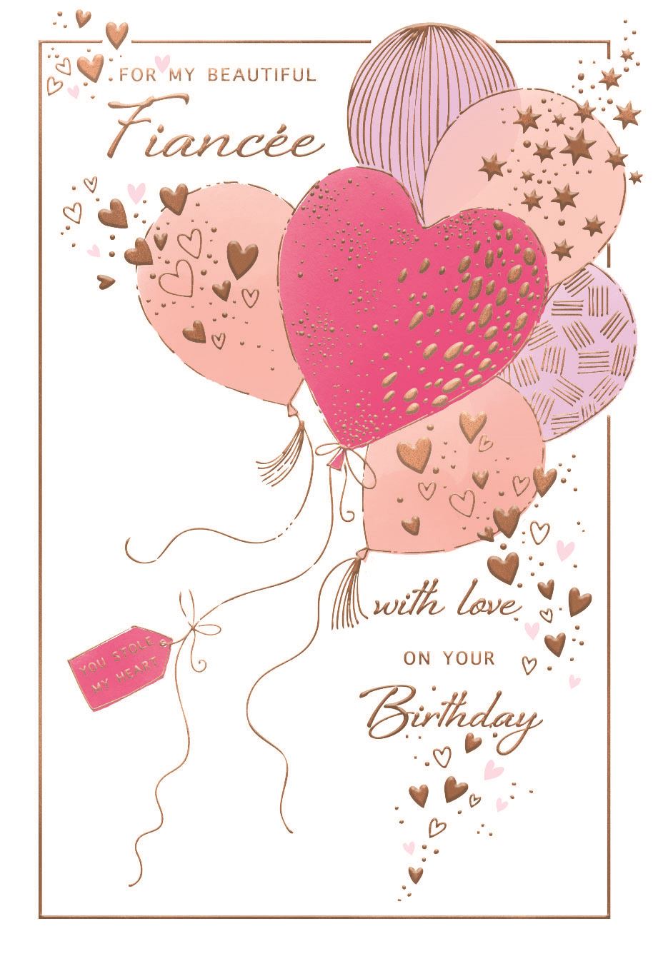 For my beautiful Fiancée  Birthday card